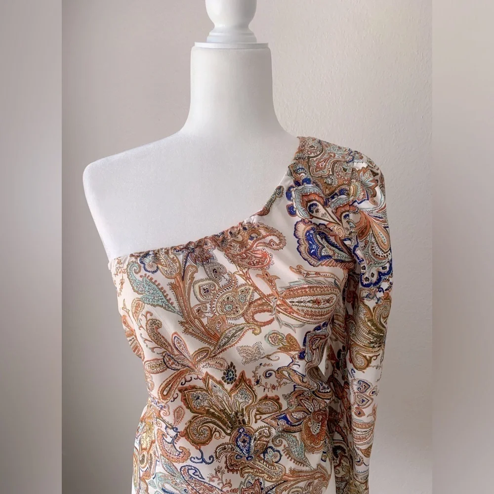 SHEIN Blouse Size Medium Multicolor - Picture 3 of 6